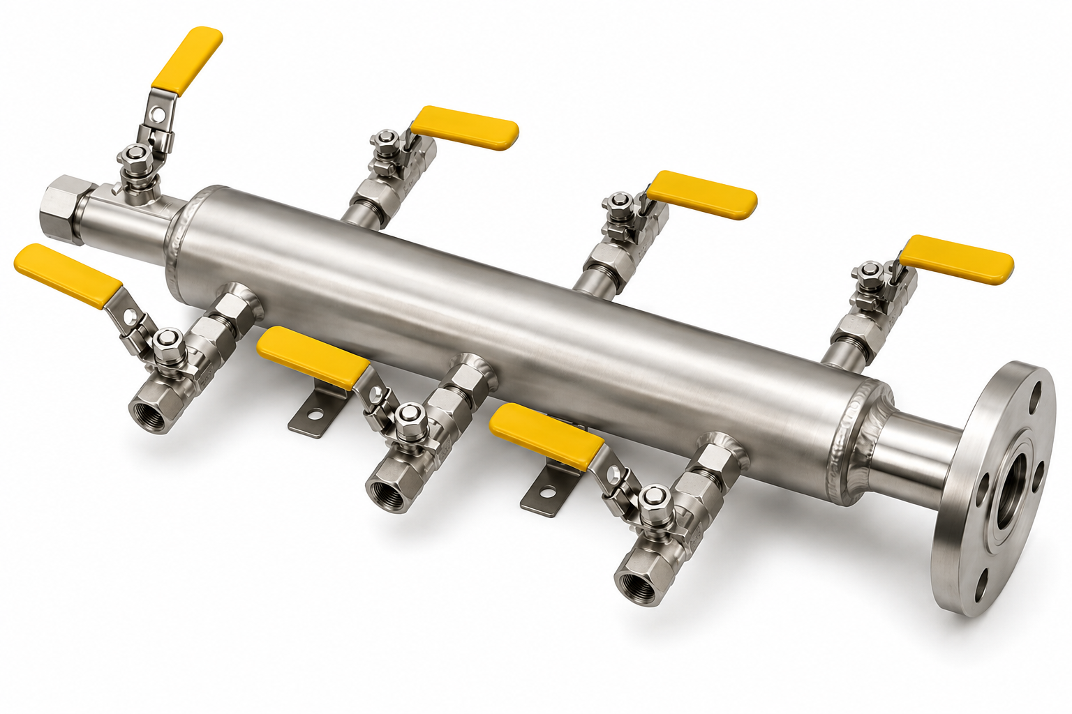 Industrial Air Distribution Manifold and Air Header