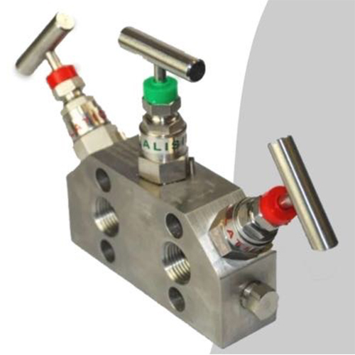 Commercial SS Three Valve Manifold Manufacturer in India - SMIPL