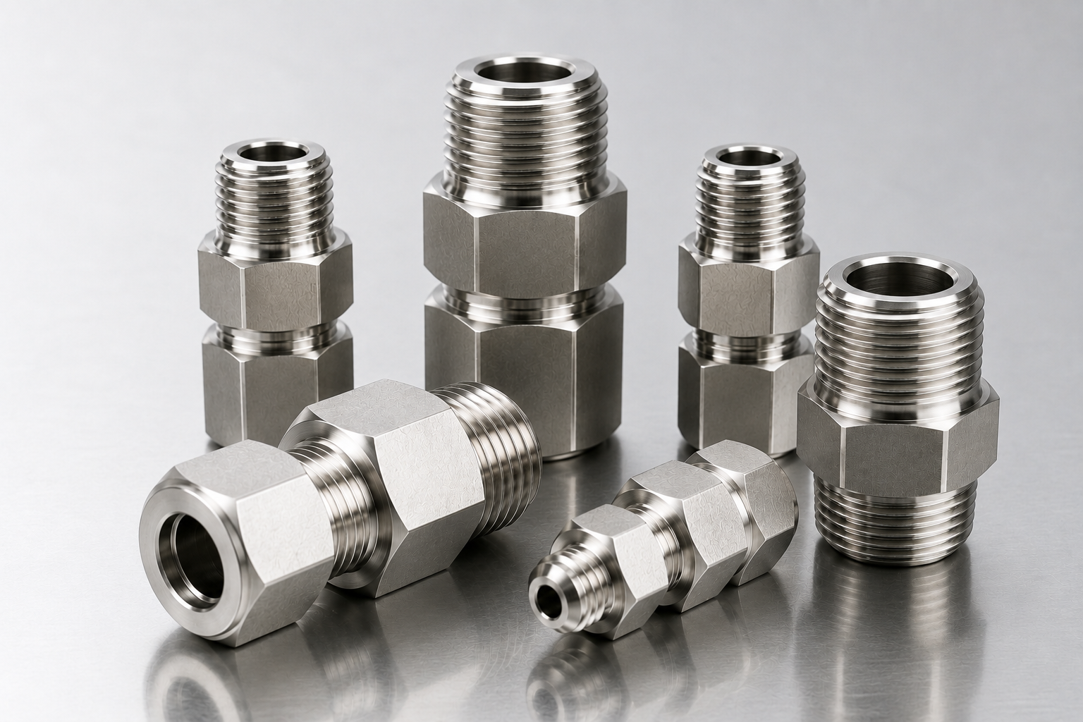 Industrial Fitting Adapter Tube to Pipe