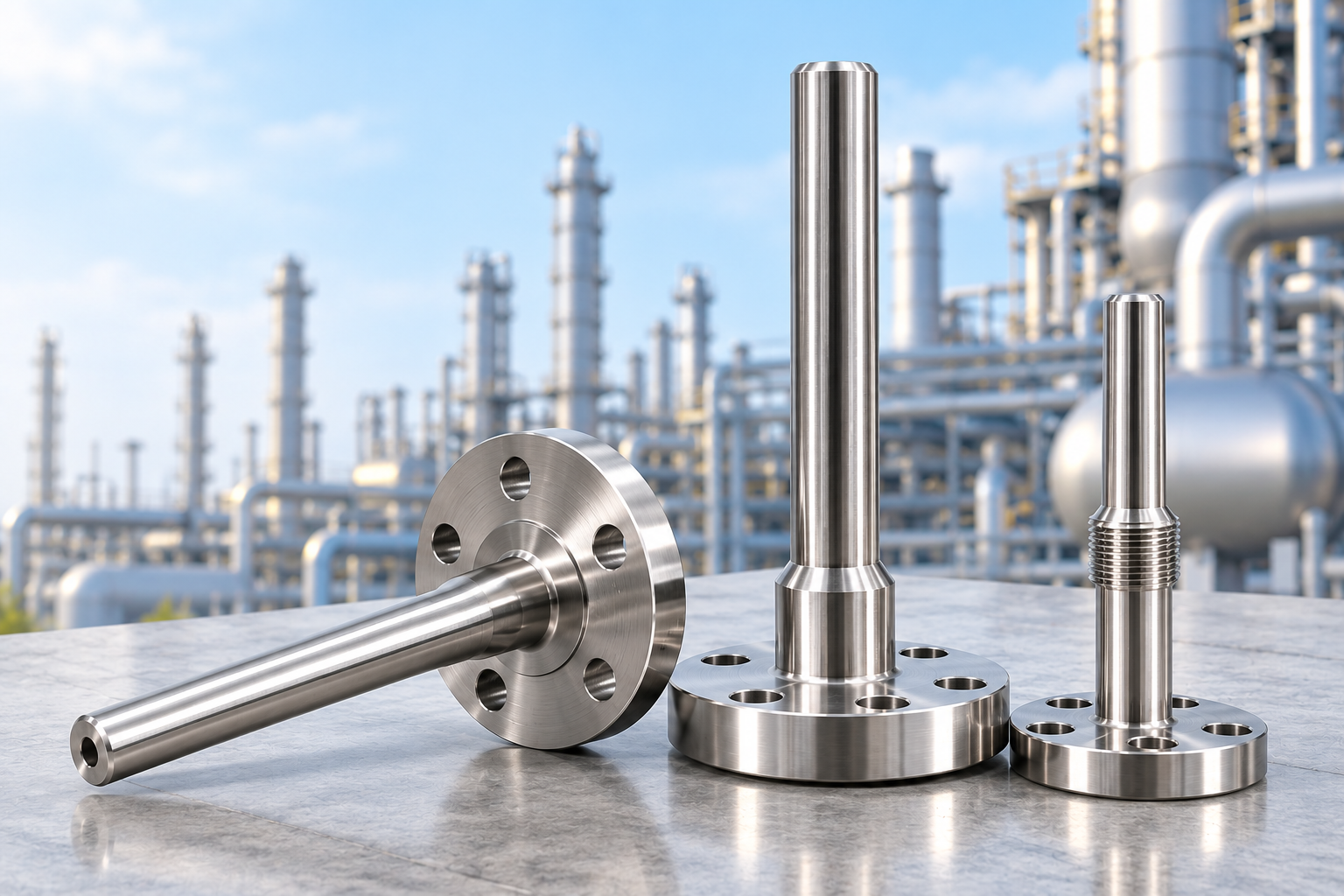 Industrial Flanged Thermowell