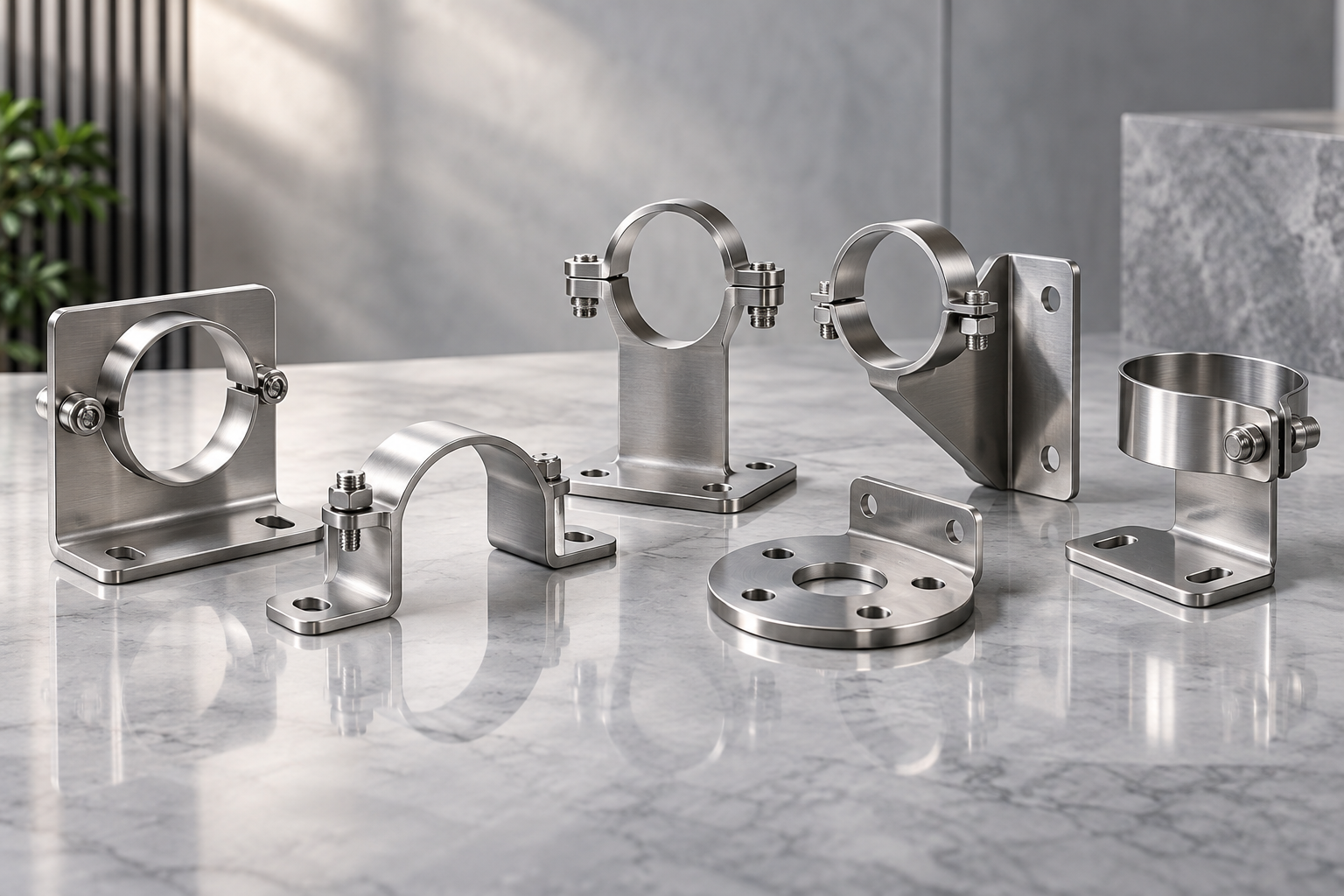 Industrial Pressure Gauge Mounting Bracket
